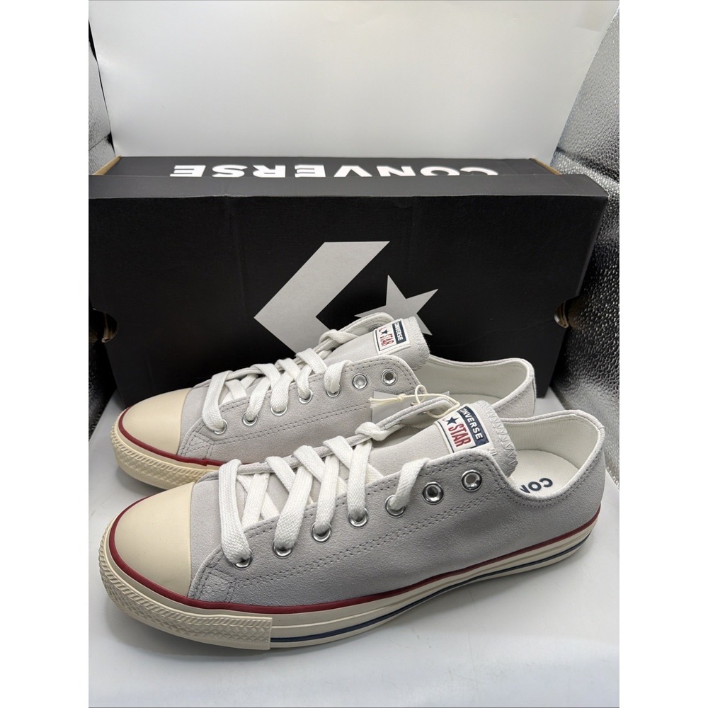 Converse Chuck Taylor All Star Barely Grey Suede Sneakers Men's 10 Women's 12